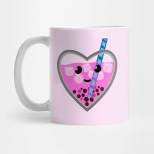 Pink Bubble Tea Love Mug